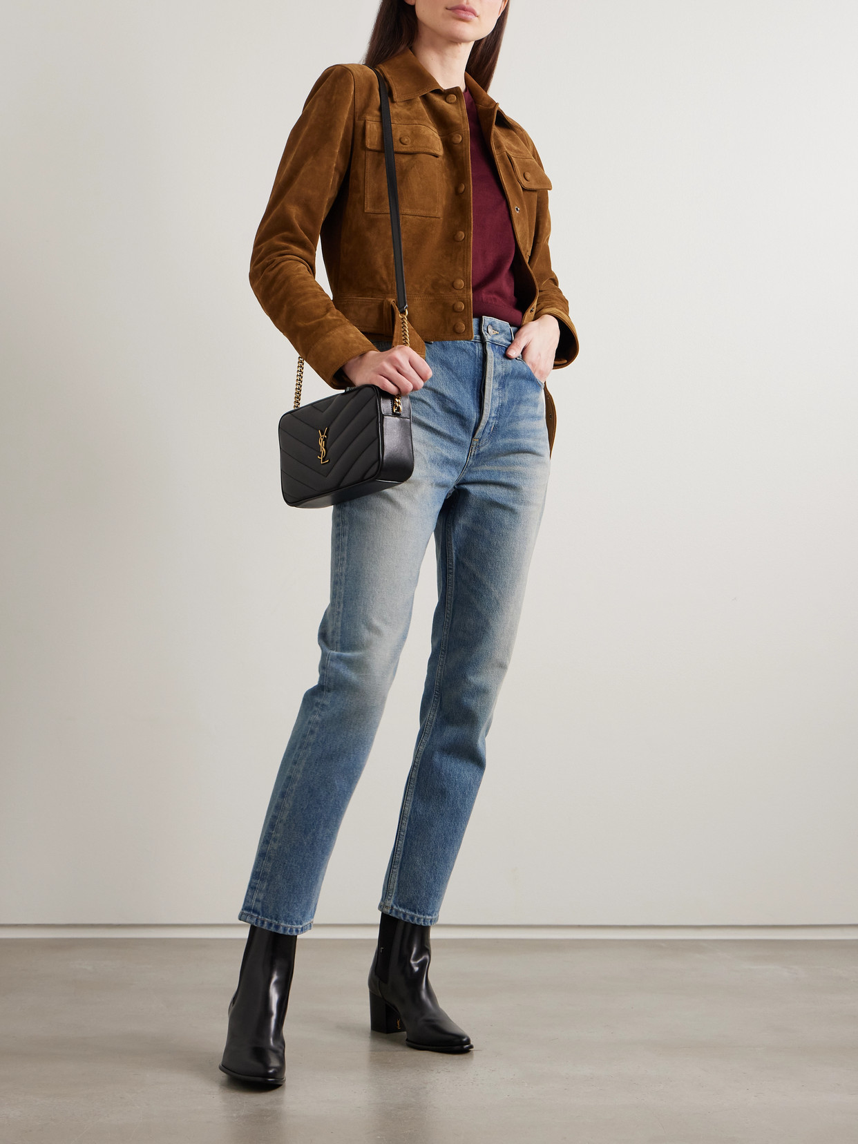 Wool, Cashmere And Silk-Blend Top