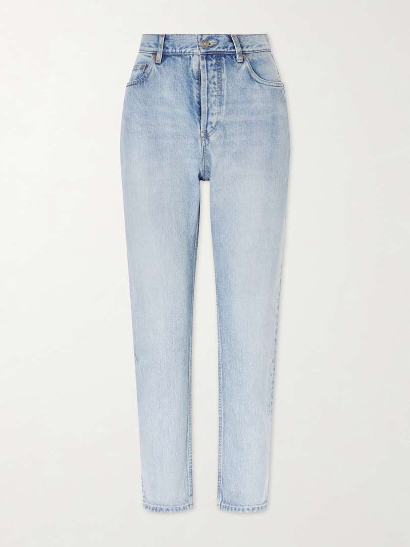 Saint Laurent High-rise Slim-leg Jeans