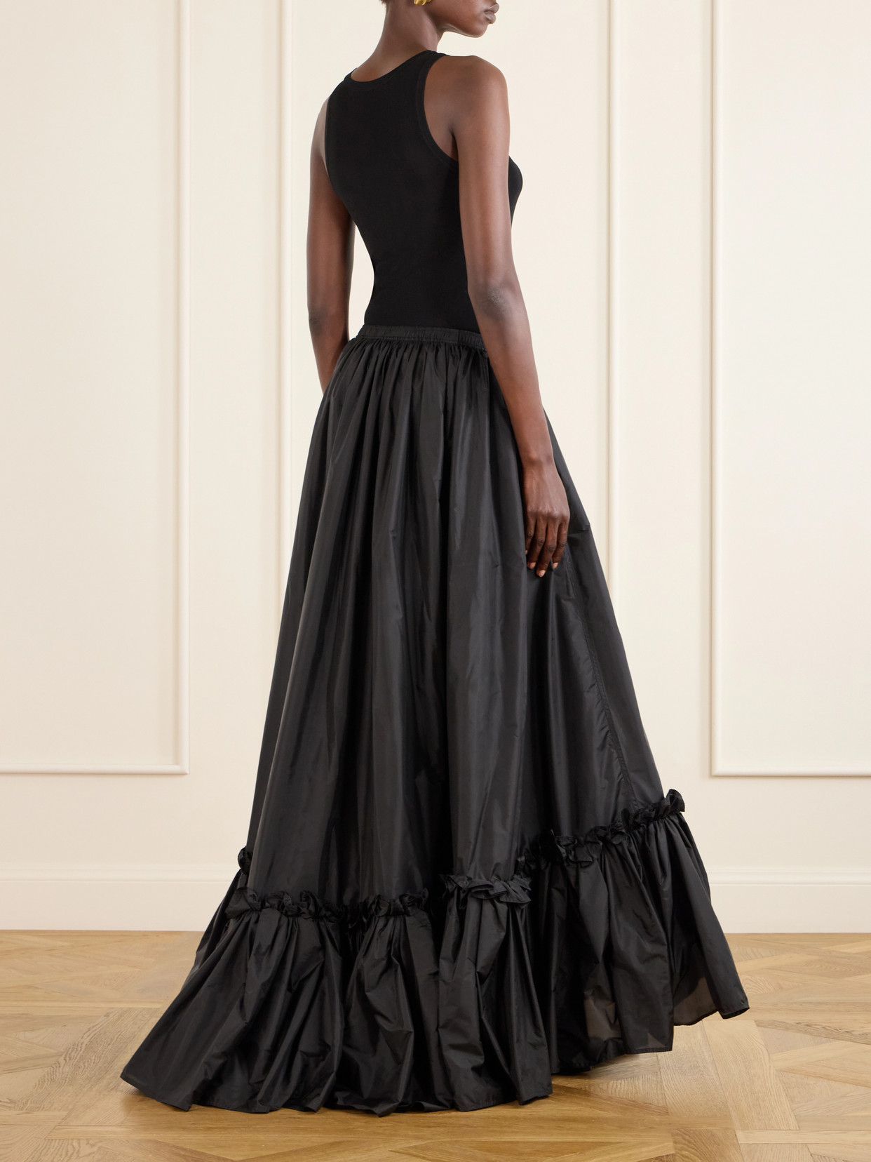 Tiered Ruffled Maxi