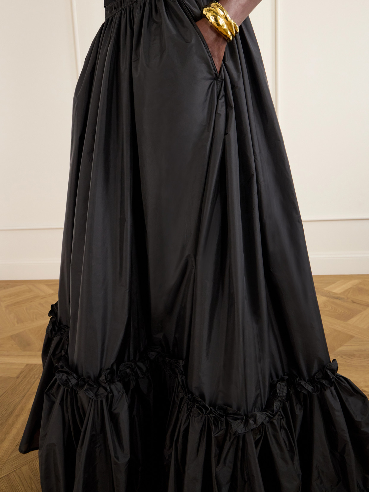 Tiered Ruffled Maxi