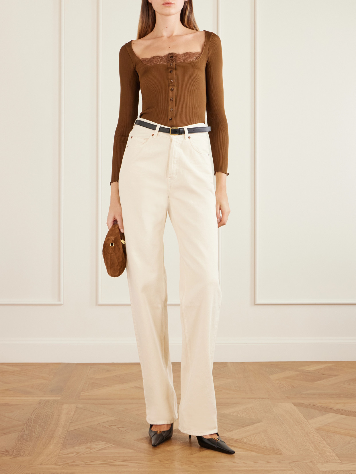 High-Rise Wide- Leg