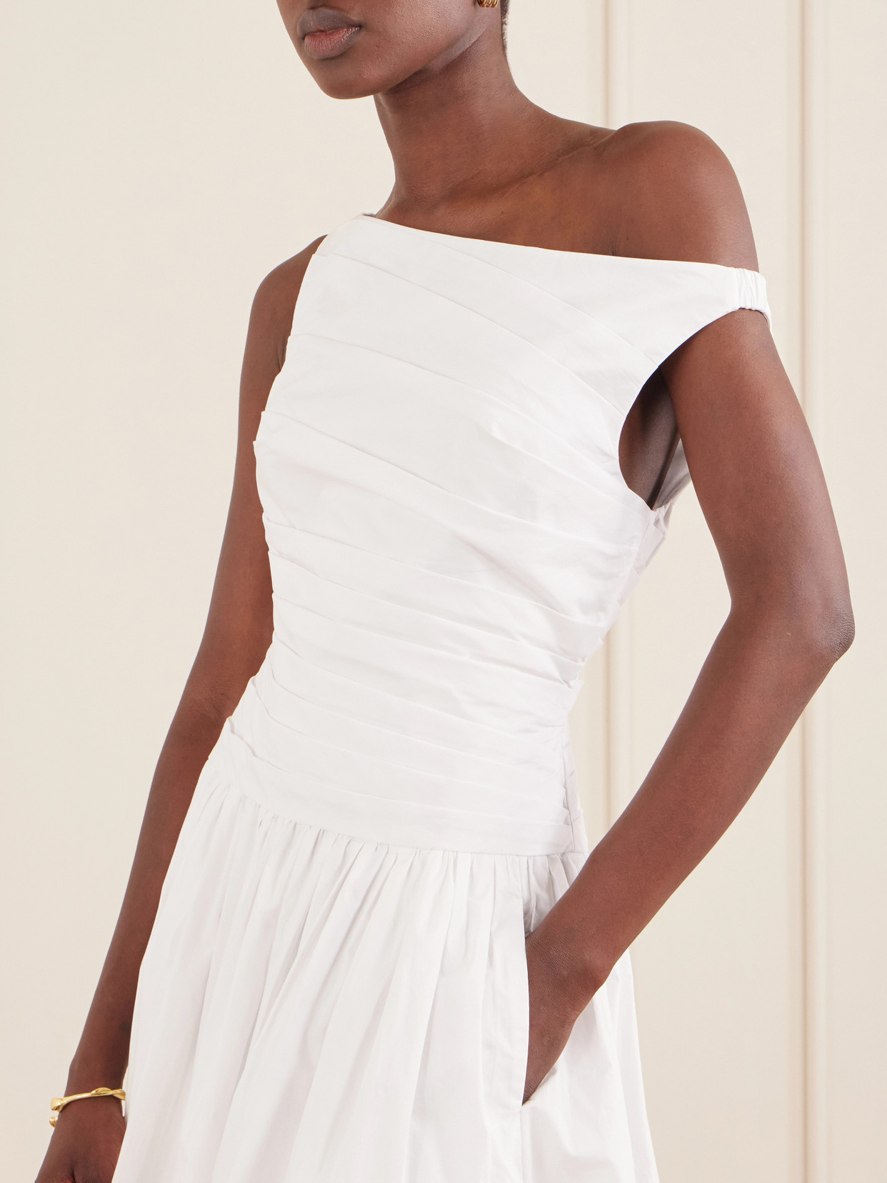Zora Cotton-Poplin Midi Dress