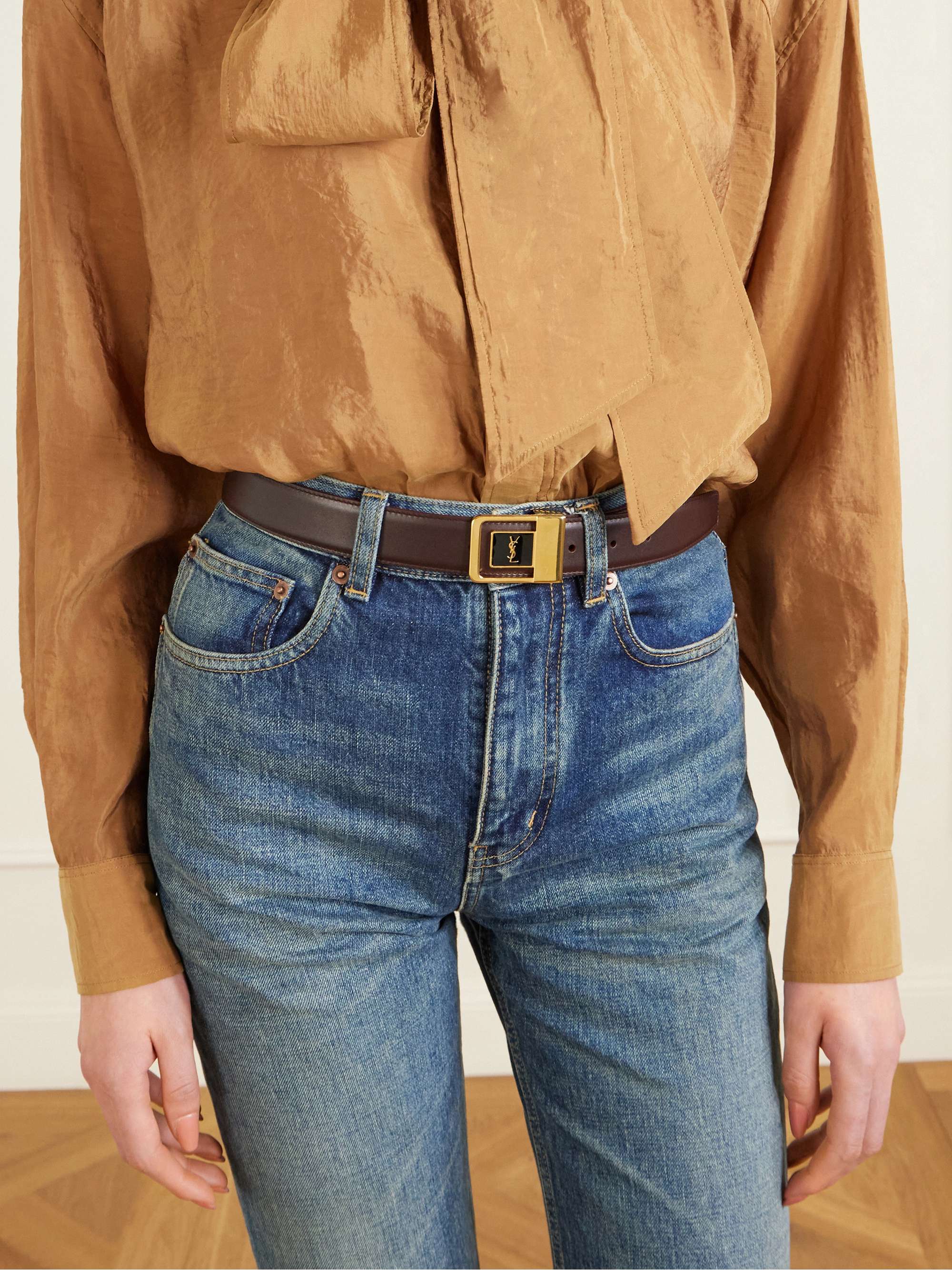 SAINT LAURENT Ledergürtel