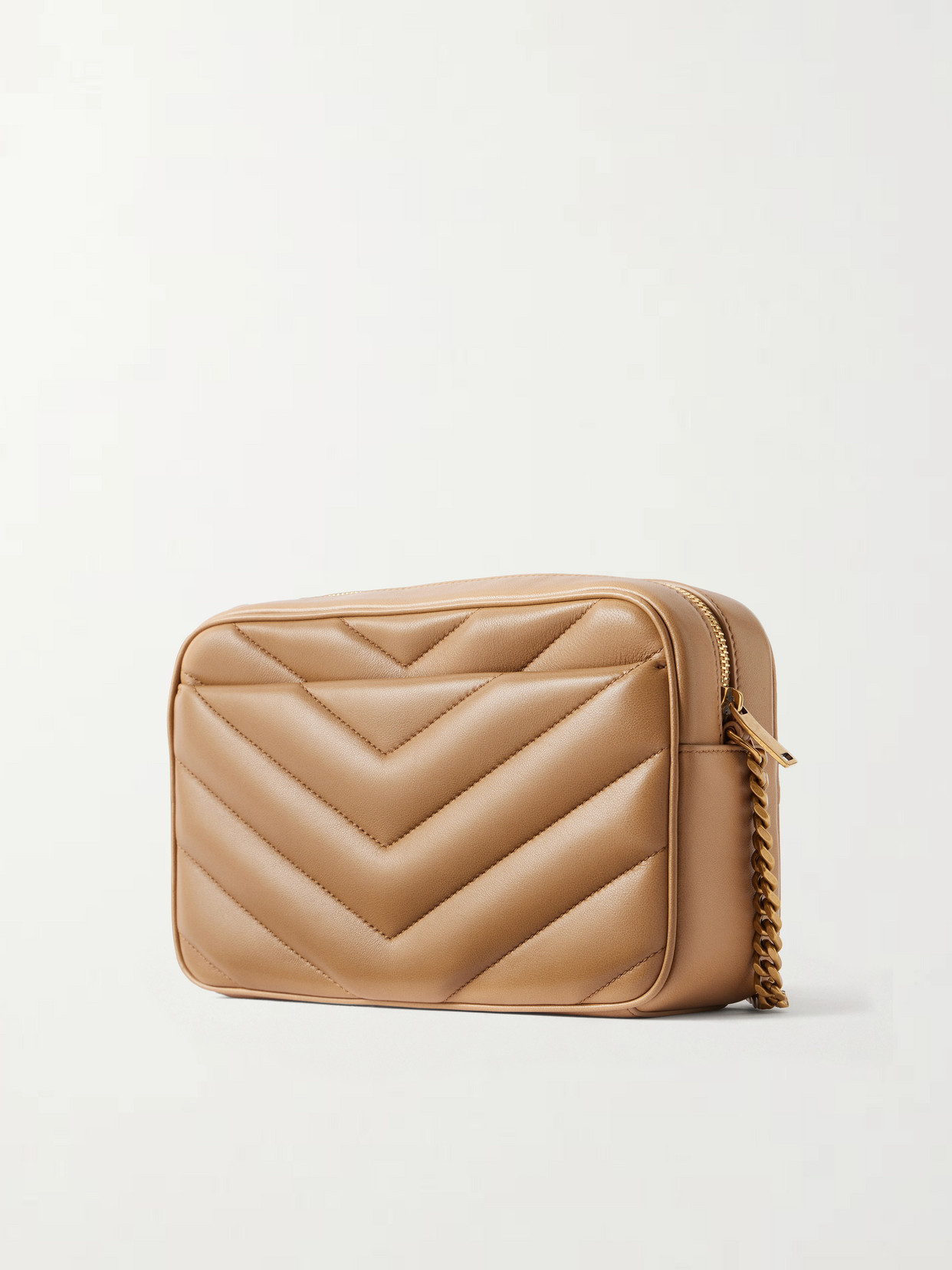 Loulou Quilted Textured-Leather Shoulder Bag