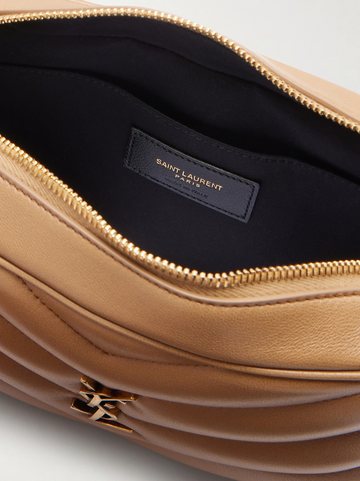 Loulou Quilted Textured-Leather Shoulder Bag
