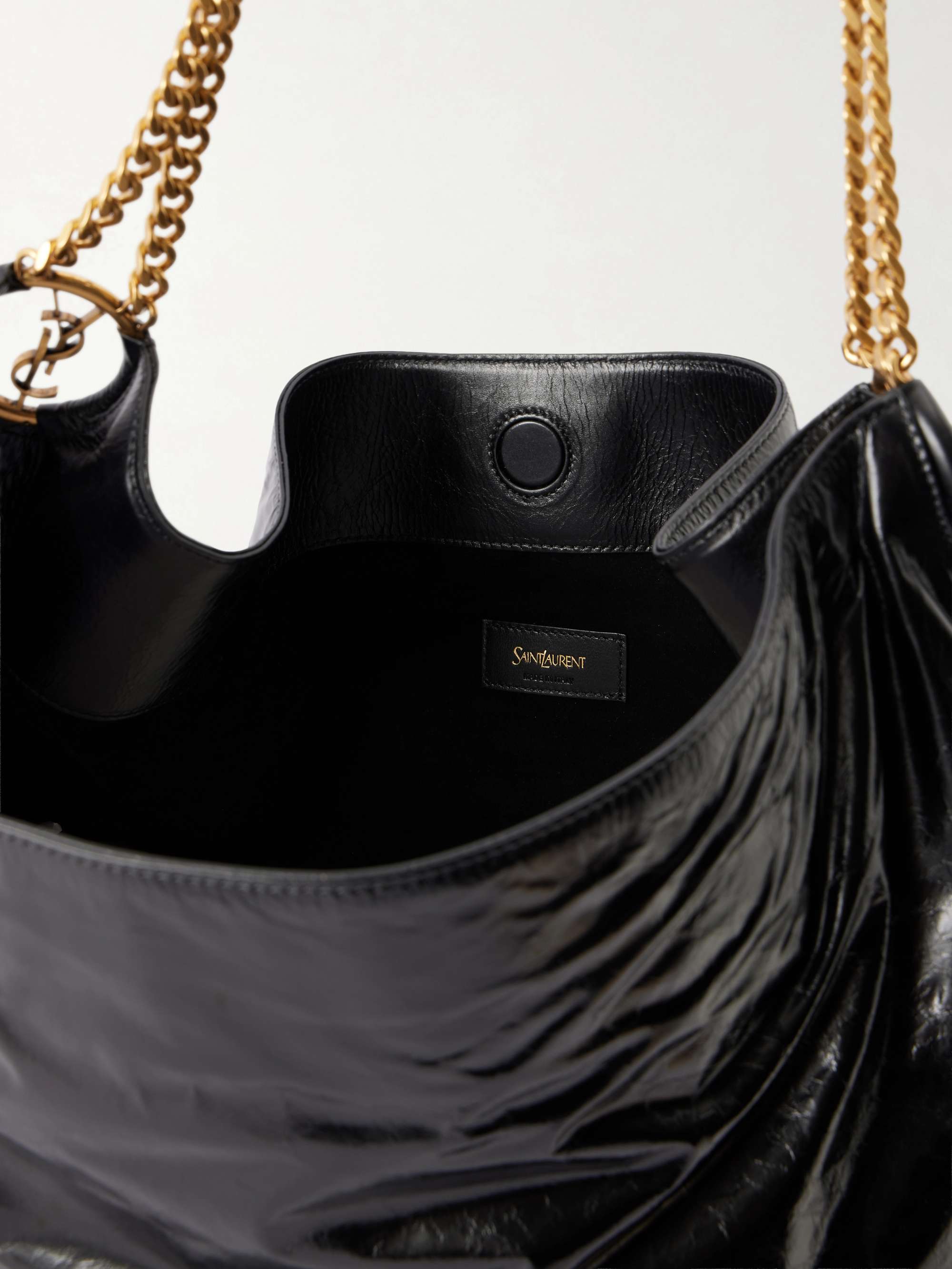 SAINT LAURENT Hortense leather shoulder bag | NET-A-PORTER