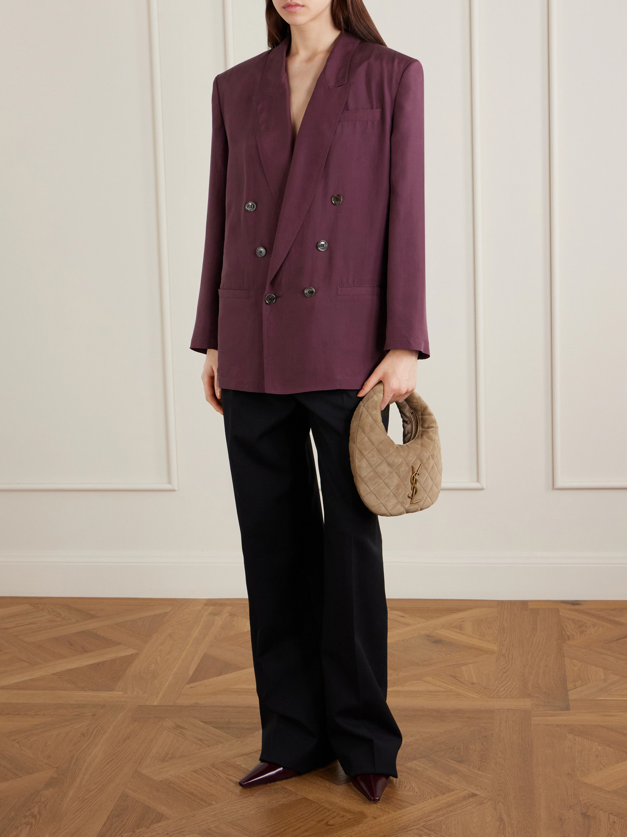Icarino Matelassé Shoulder Bag