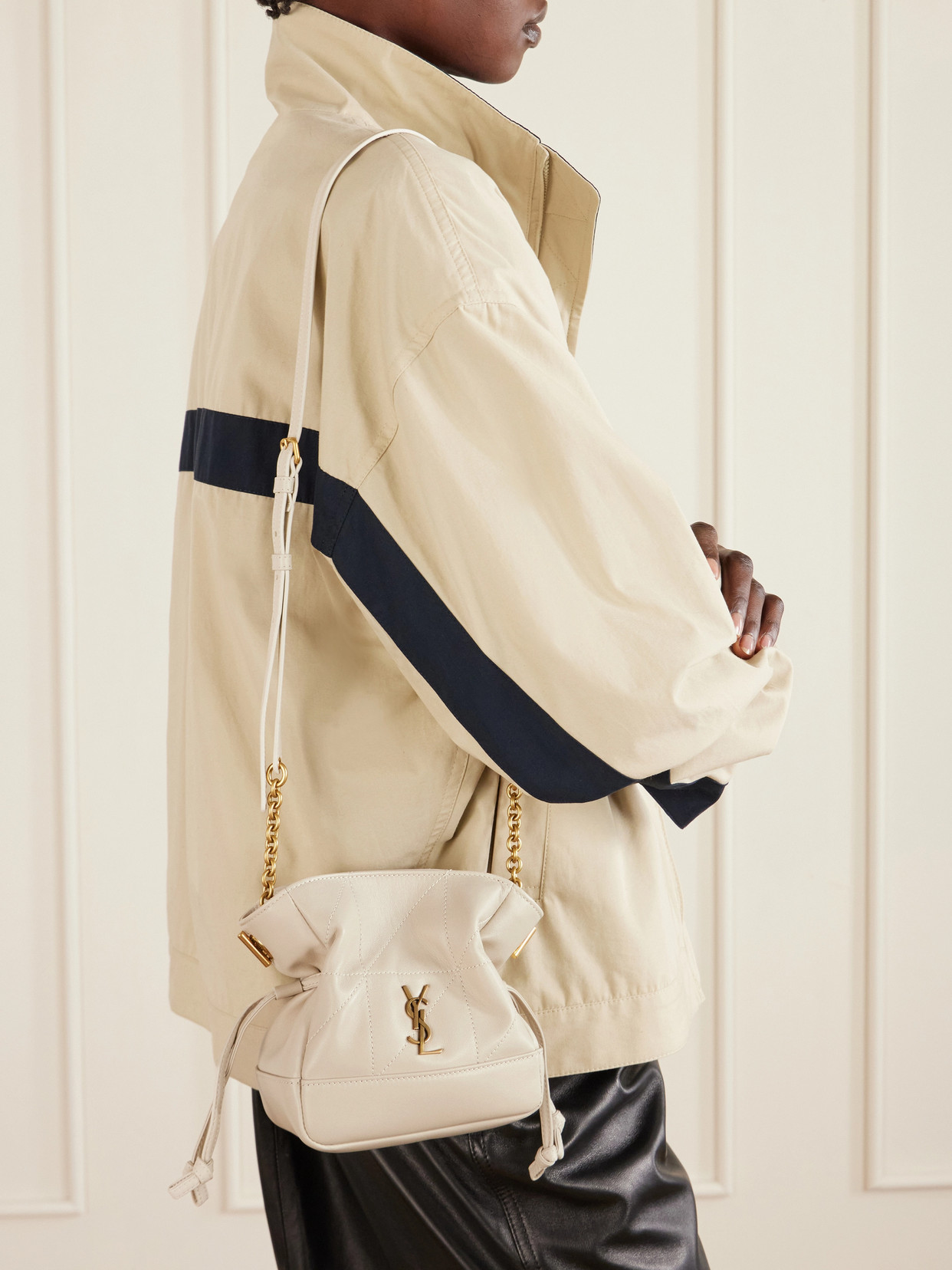 Jamie Mini Quilted Shoulder Bag