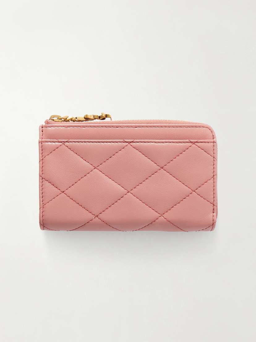 Saint Laurent Quilted Leather Wallet