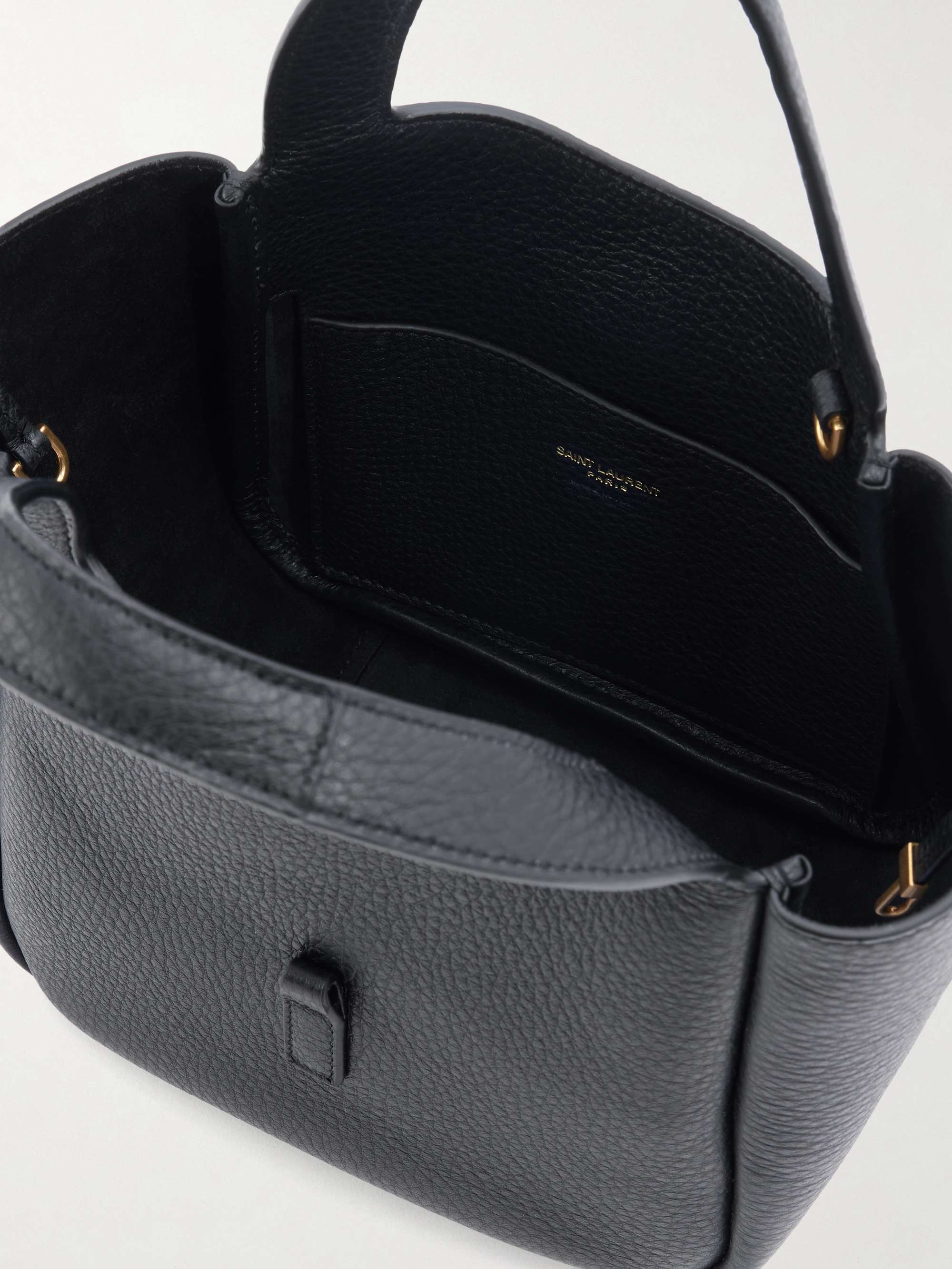 SAINT LAURENT Le 5 à 7 Bea baby leather shoulder bag | NET-A-PORTER