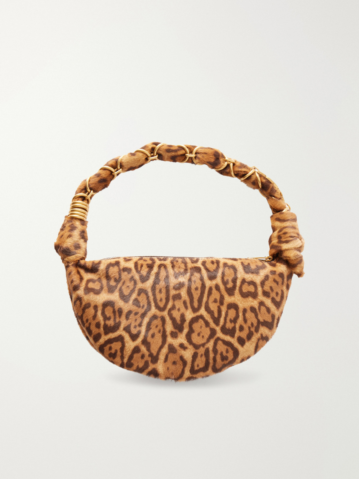 Amalia Mini Leopard-Print Shoulder Bag