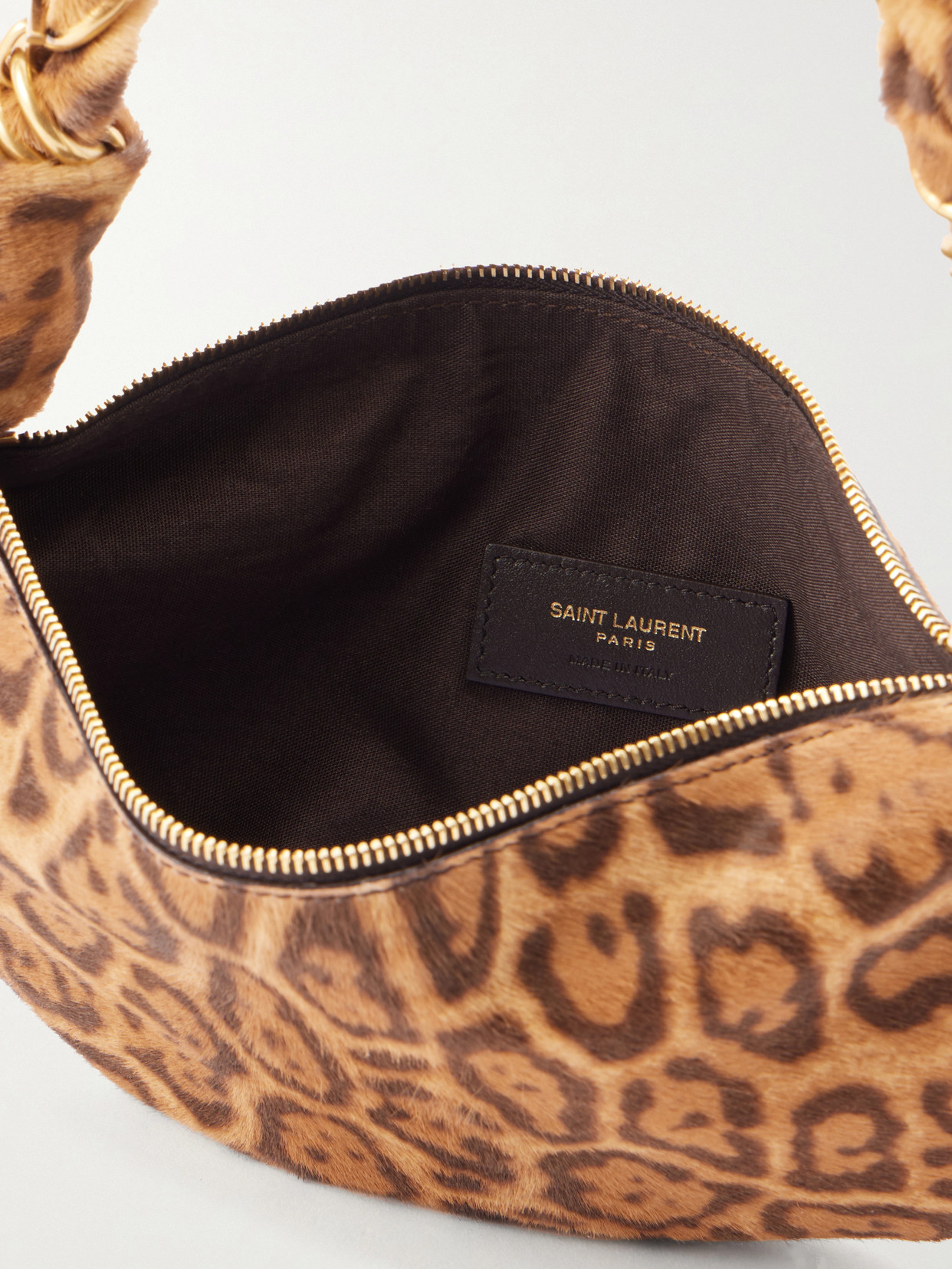 Amalia Mini Leopard-Print Shoulder Bag