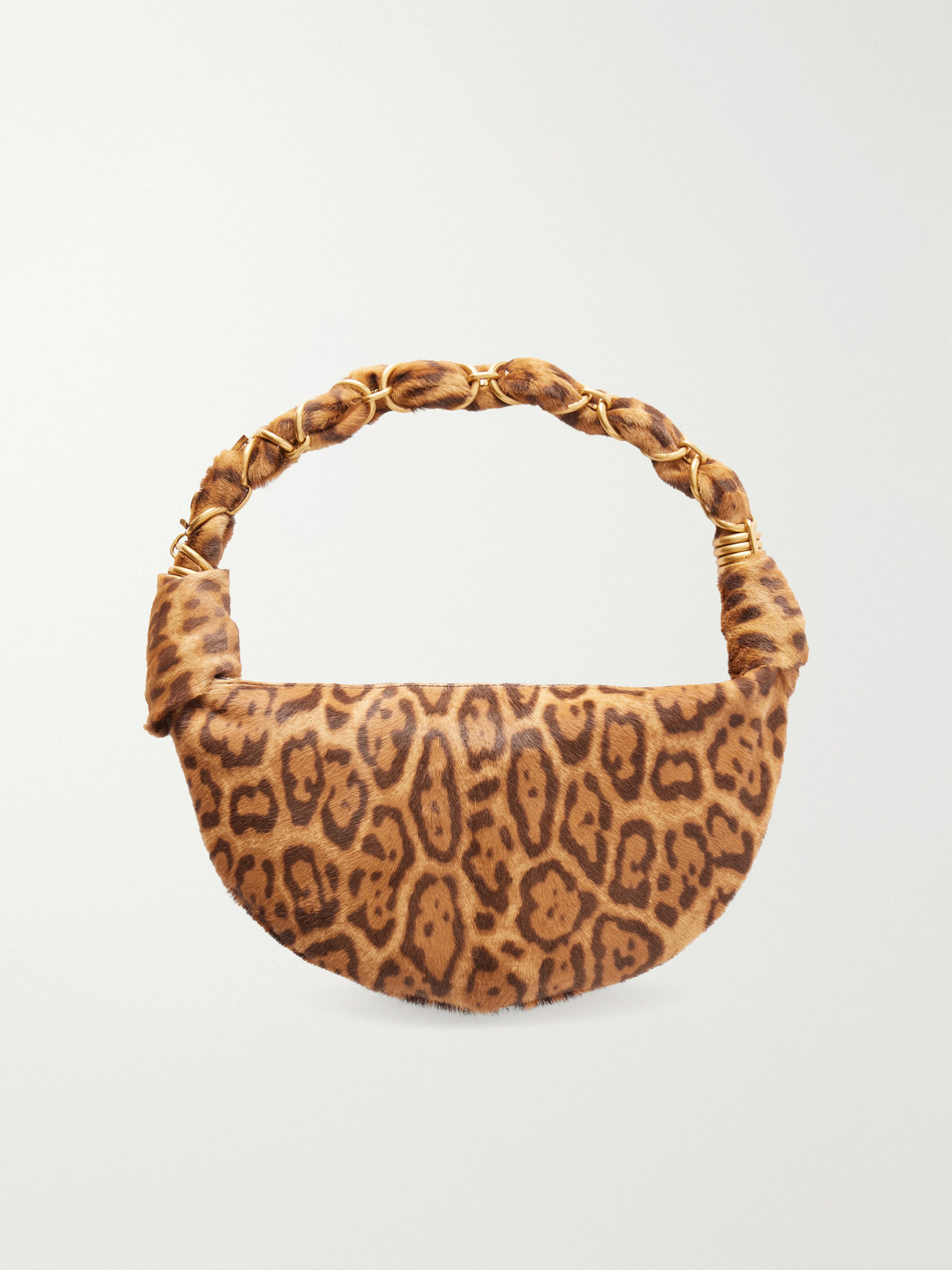 Amalia Mini Leopard-Print Shoulder Bag