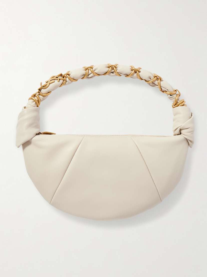 Saint Laurent Amalia Mini Leather Shoulder Bag