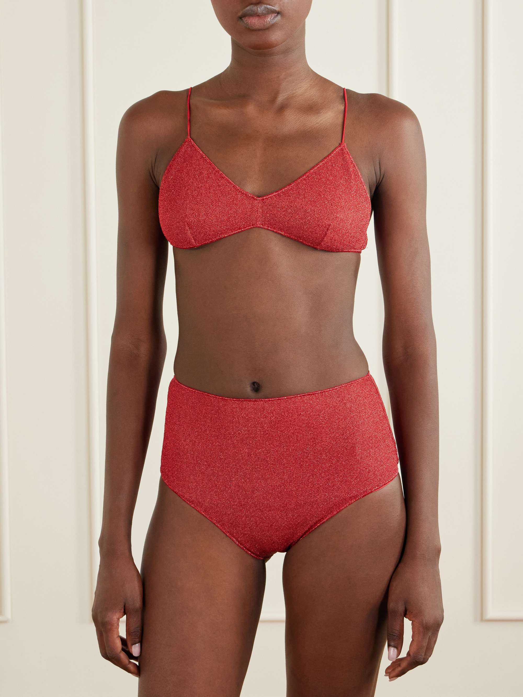 OSÉREE Lumière stretch-Lurex bikini
