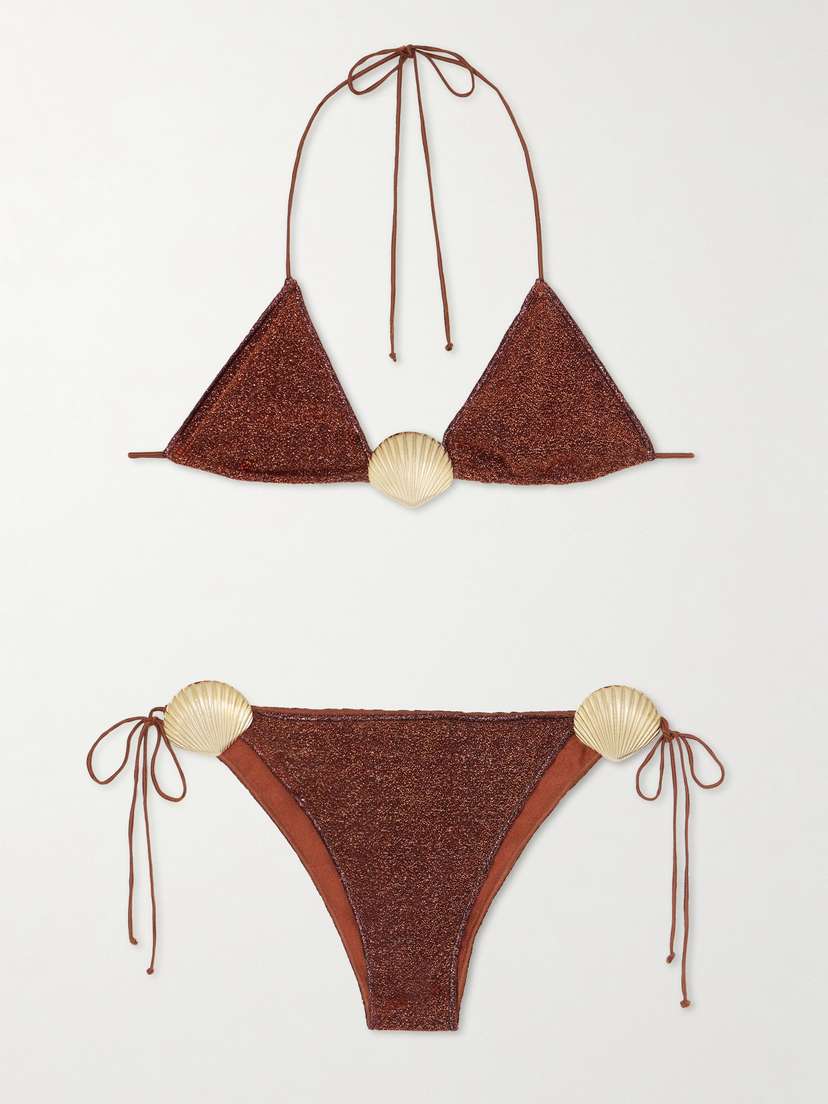 Oséree Lumiere Embellished Bikini Set | Thumbnail 5 Oséree Lumiere Embellished Bikini Set | Thumbnail 5