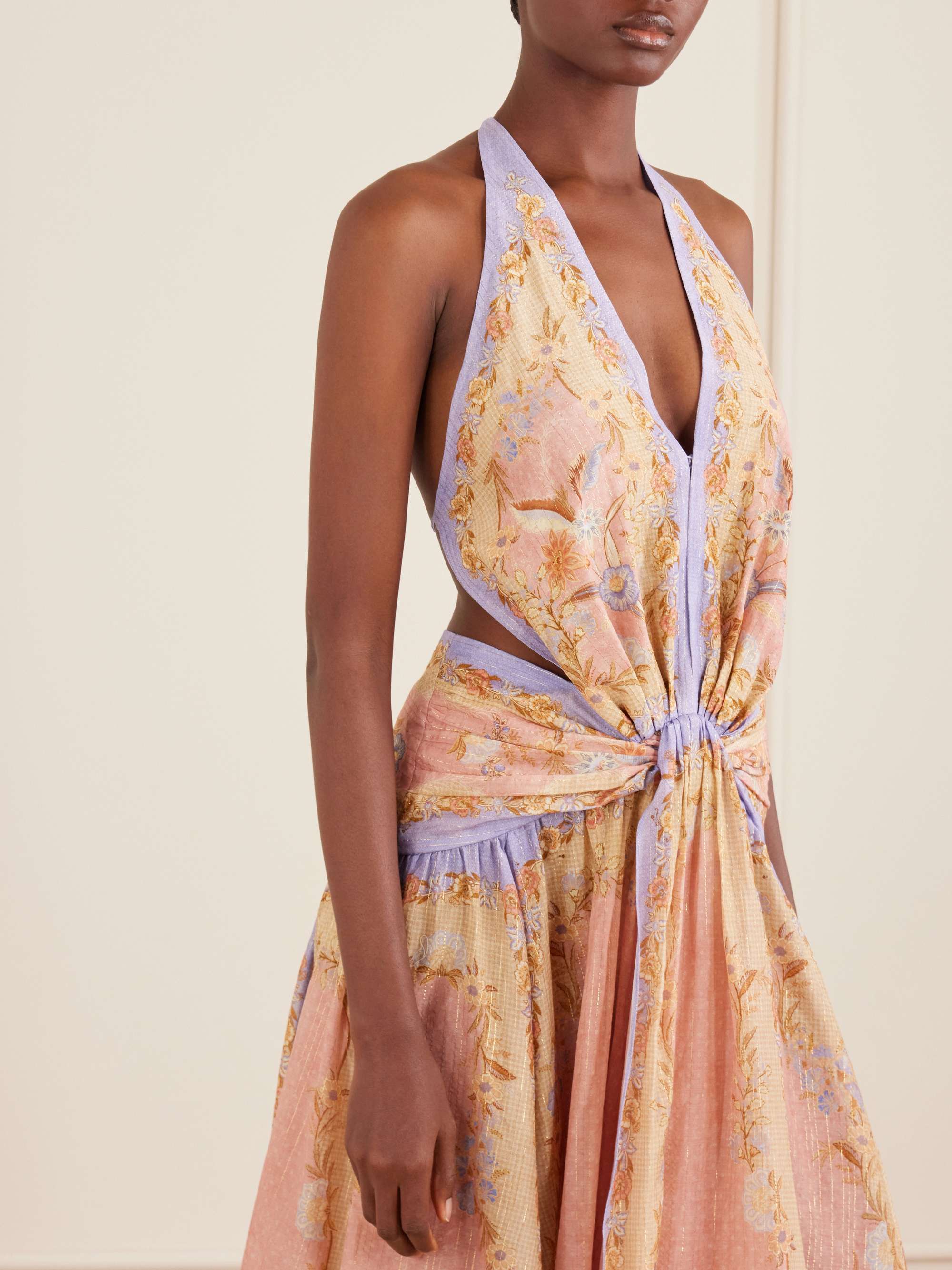 zimmerman fall dress Zimmermann Jacaranda Patience Lace Long Sleeve Mini Dress main image 1