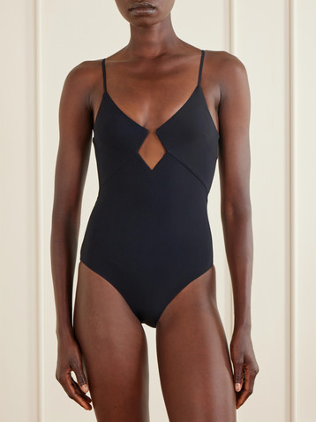 Lisa Marie Fernandez - Pretzel cutout swimsuit | Plush