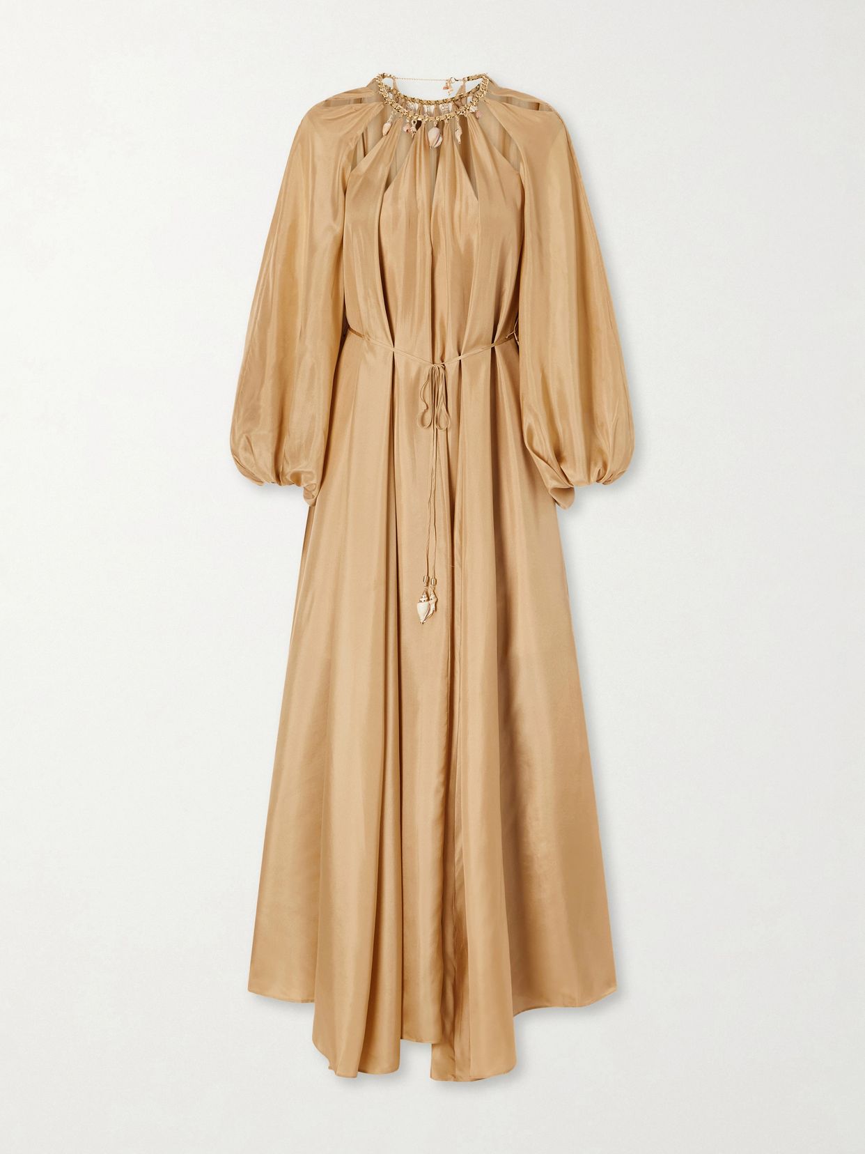Mahon embellished silk maxi dress