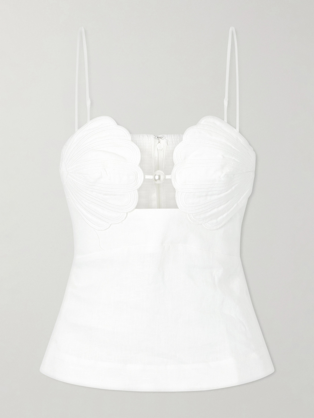 Shell Peplum Blouse
