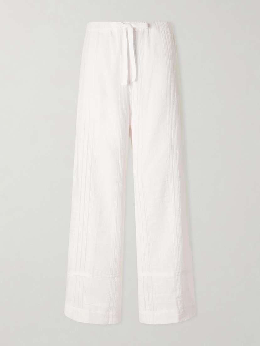 Lemlem Desta Striped Cotton Wide-leg Pants | Thumbnail 6 Lemlem Desta Striped Cotton Wide-leg Pants | Thumbnail 6