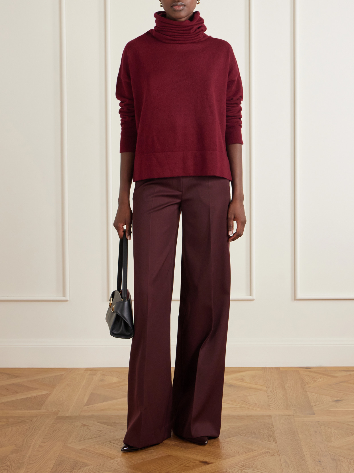 Lester Cashmere Turtleneck Sweater