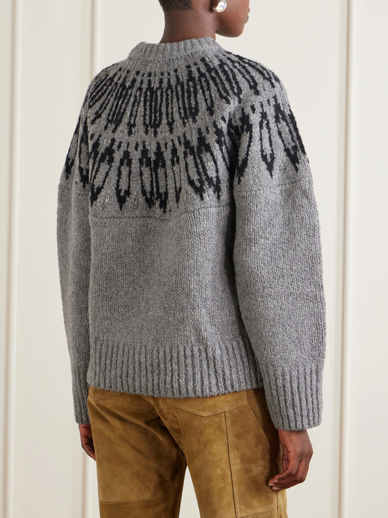 Coleman Intarsia-Knitted Sweater