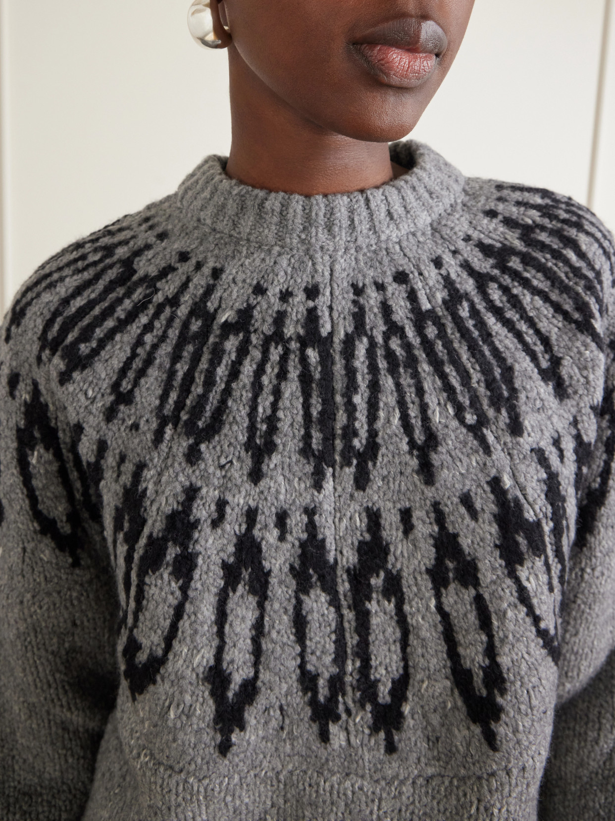 Coleman Intarsia-Knitted Sweater