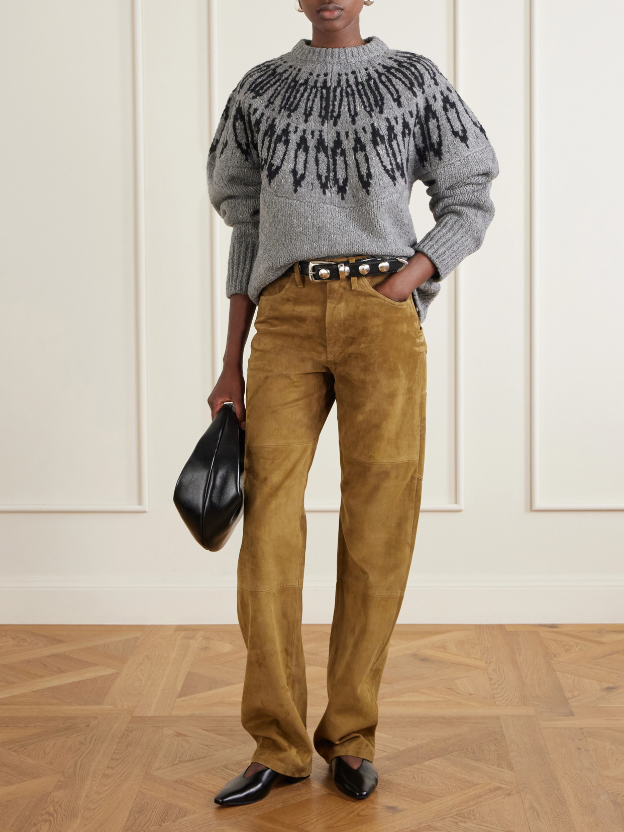Coleman Intarsia-Knitted Sweater