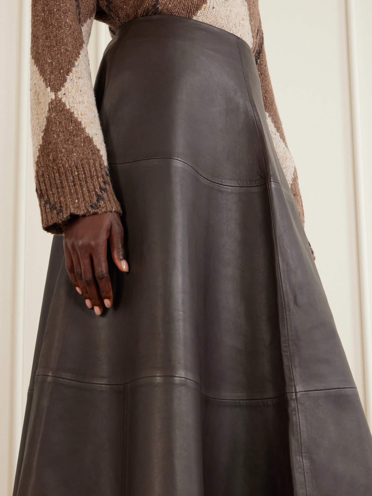 Varda Paneled Midi