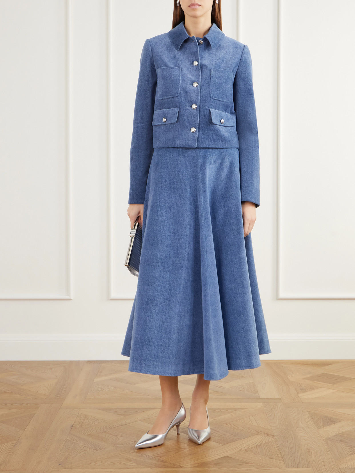 Astley Cotton Velvet Jacket