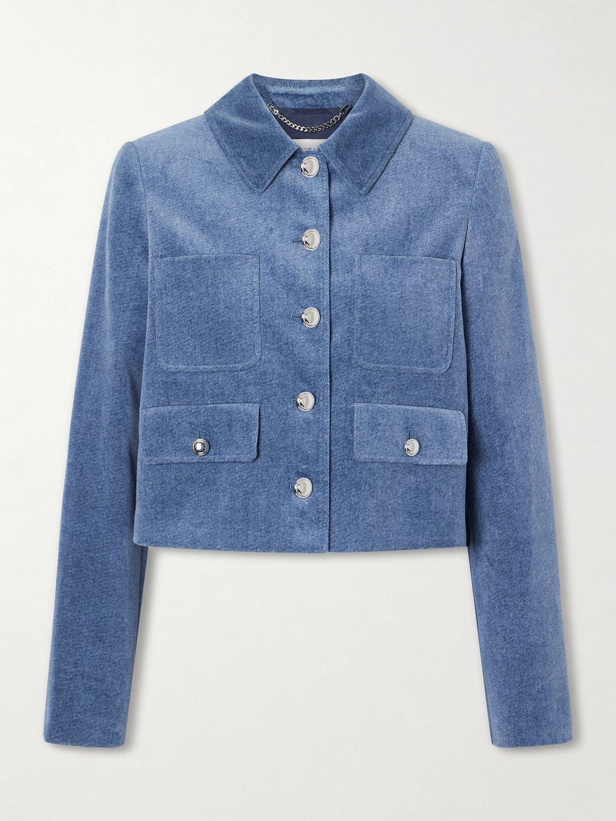 Astley cotton velvet jacket