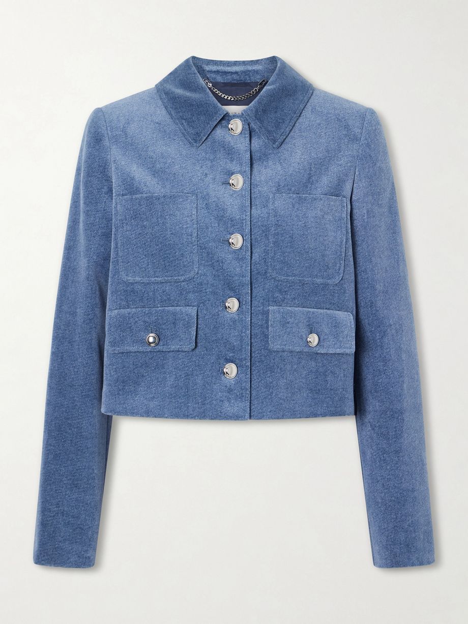 Astley cotton velvet jacket