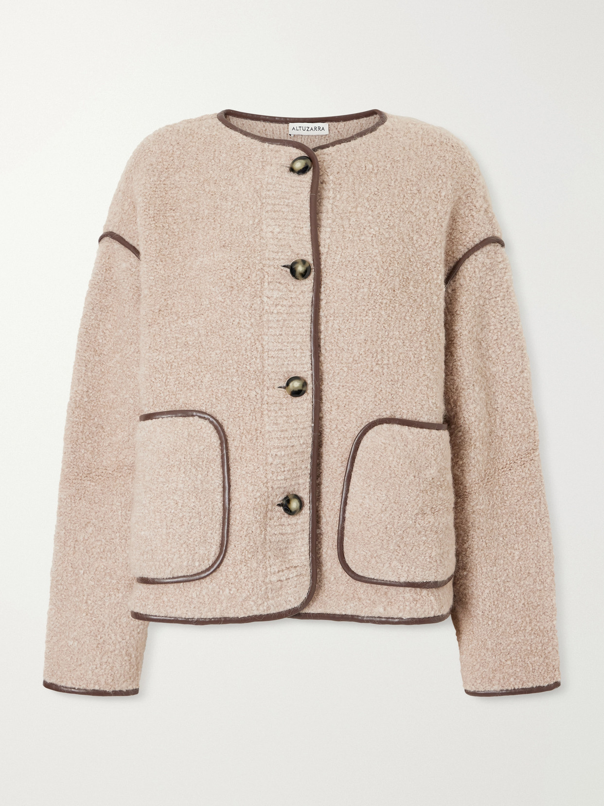 Altuzarra - Irving Alpaca-blend Jacket - Neutrals