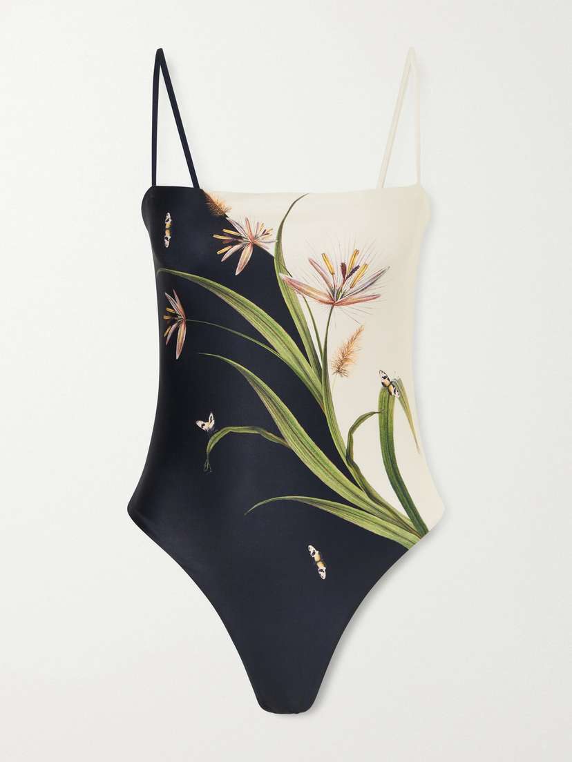 Agua by Agua Bendita Durazno Azucar Printed One-piece