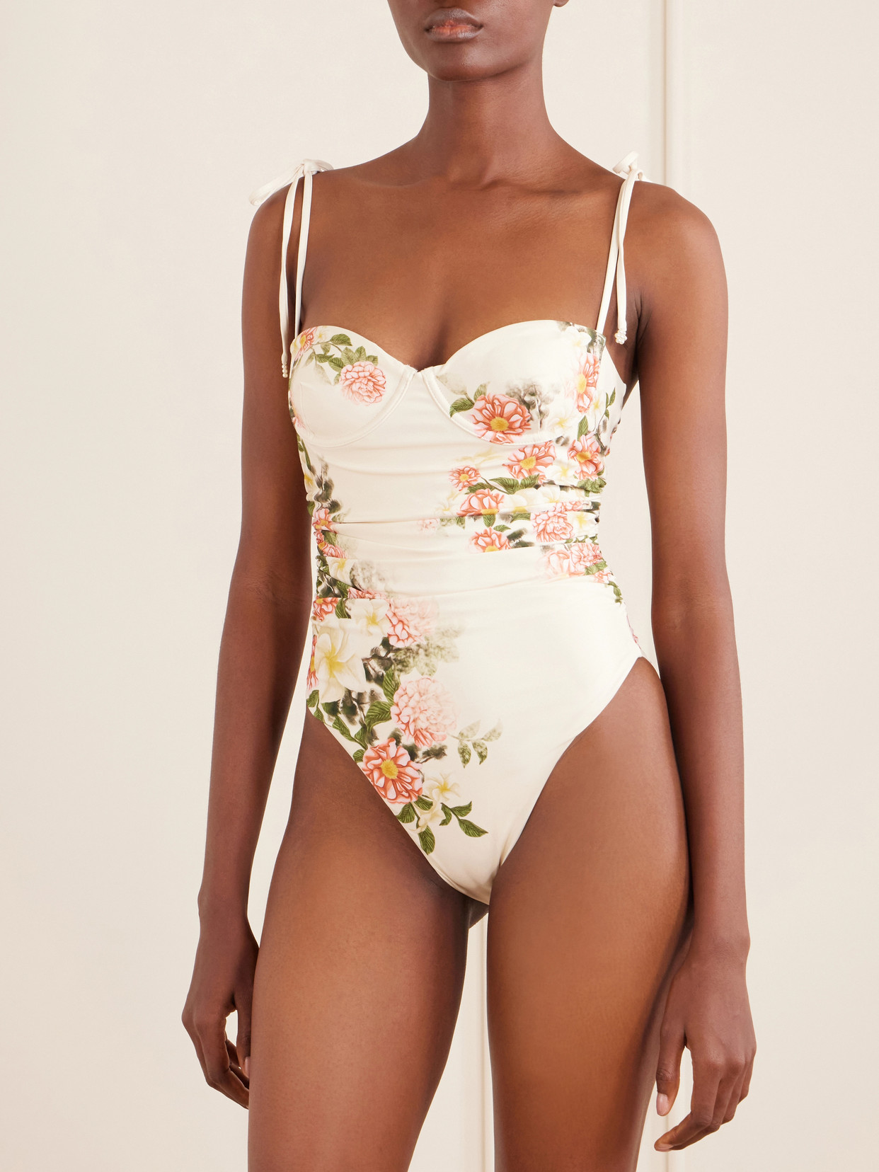Agua By Agua Bendita Rabano One Piece Swimsuit In Multi