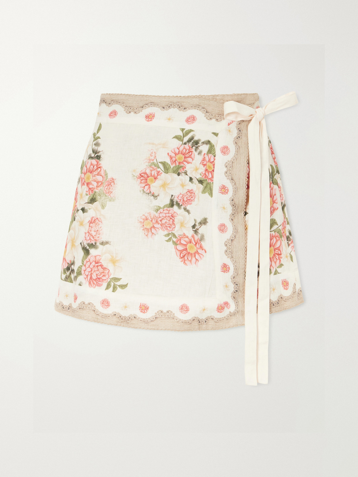 Luna Paraiso Floral-Printed Mini