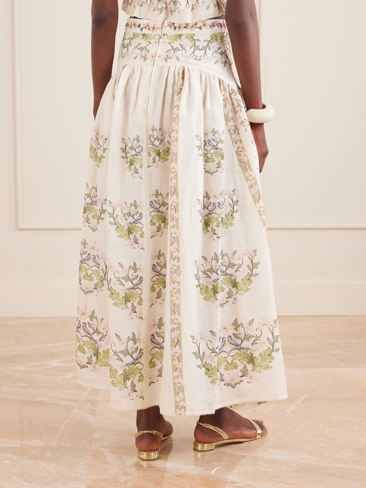 Curua Anhelo Floral Midi