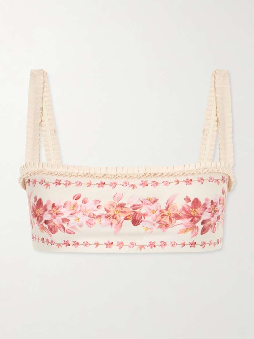 Agua by Agua Bendita Lavanda Cauca Floral-print Cotton And Silk-blend Pareo