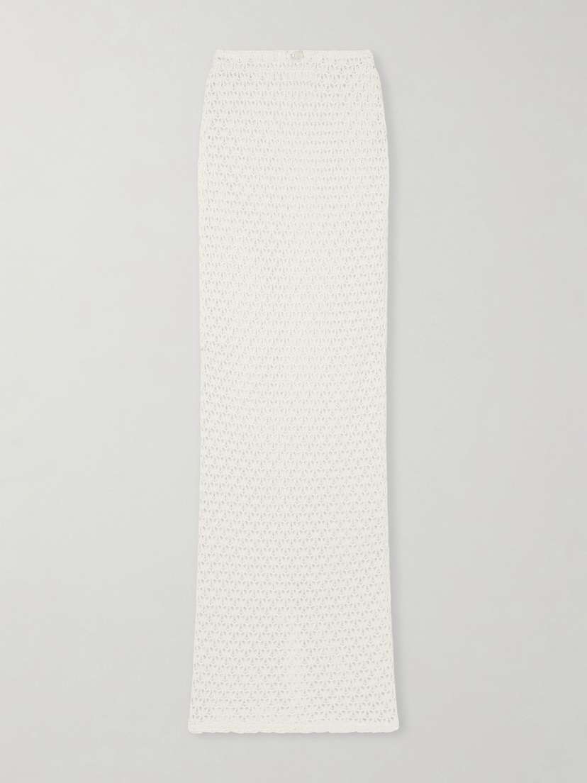 SARA CRISTINA Arena Crocheted Cotton Coverup