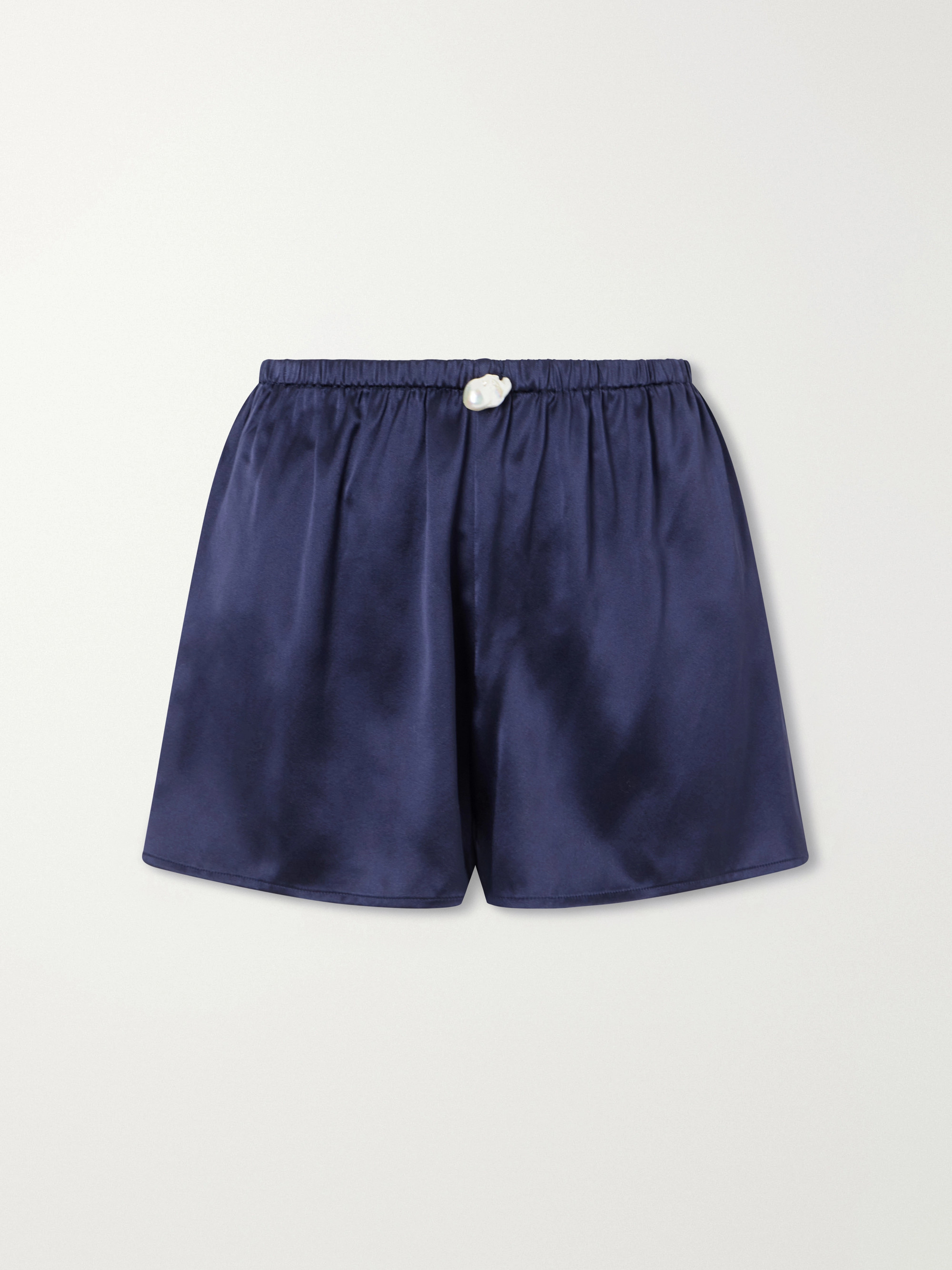SARA CRISTINA Playa silk shorts