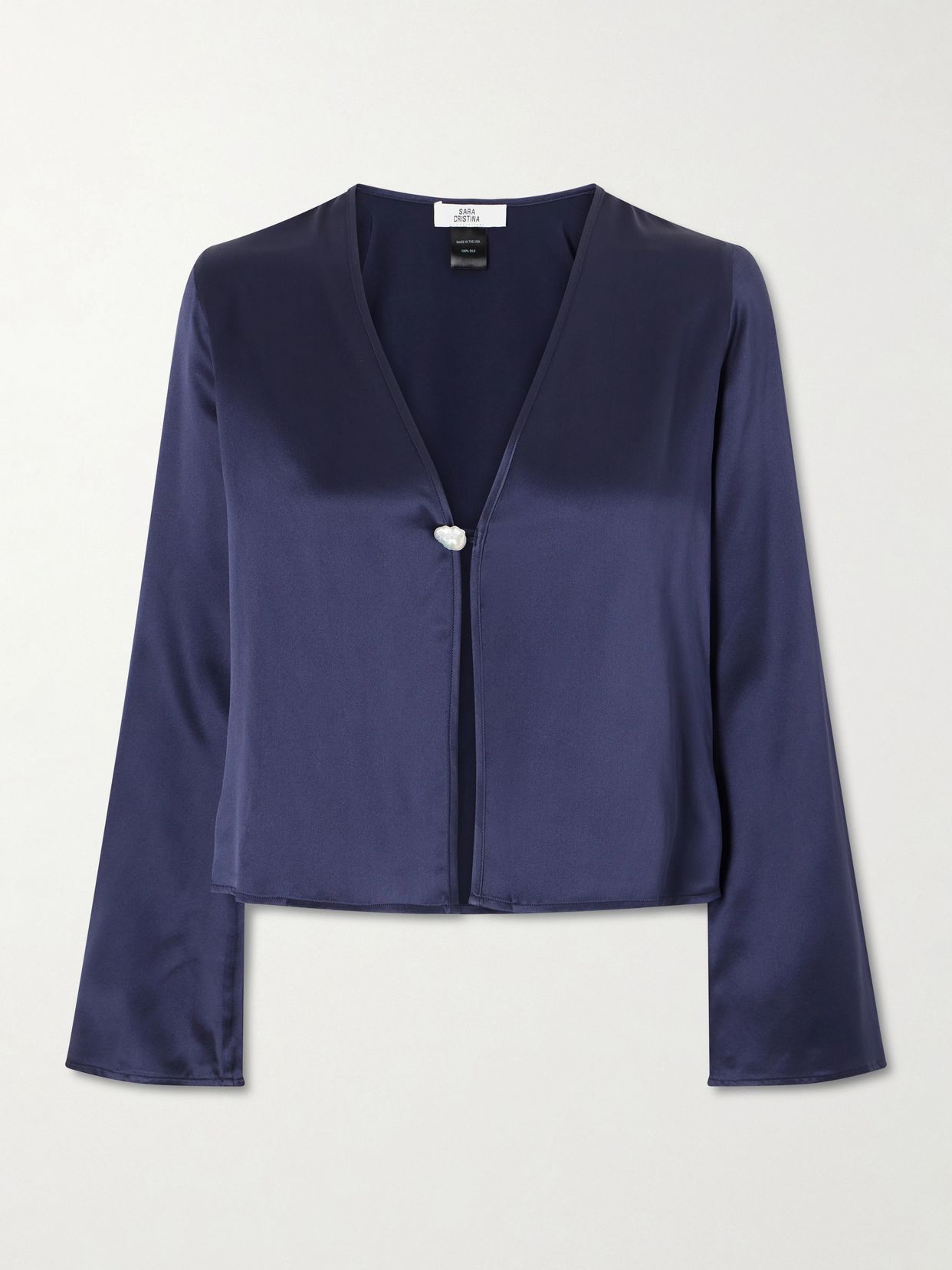 SARA CRISTINA Nerea silk blouse