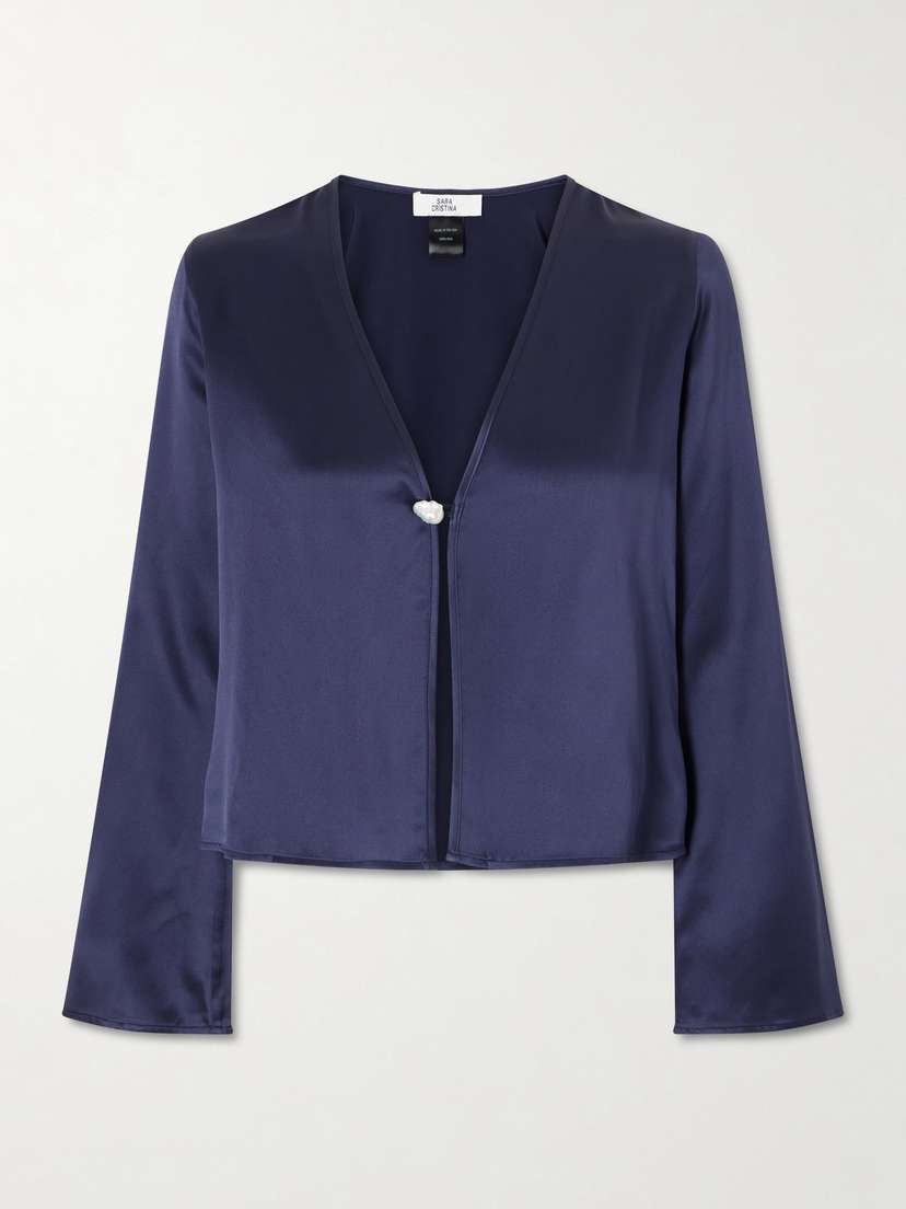 SARA CRISTINA Nerea Silk Blouse | Thumbnail 5 SARA CRISTINA Nerea Silk Blouse | Thumbnail 5