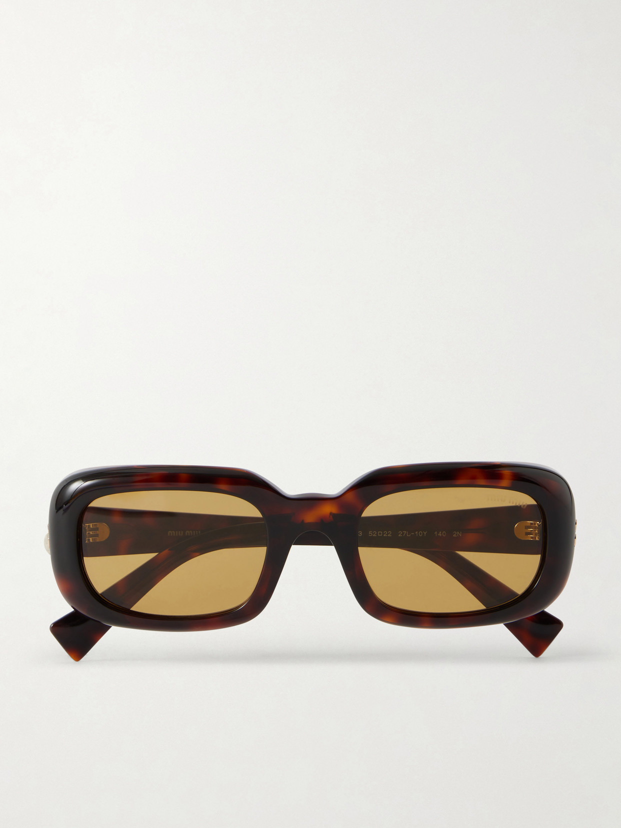 MIU MIU SQUARE-FRAME ACETATE SUNGLASSES