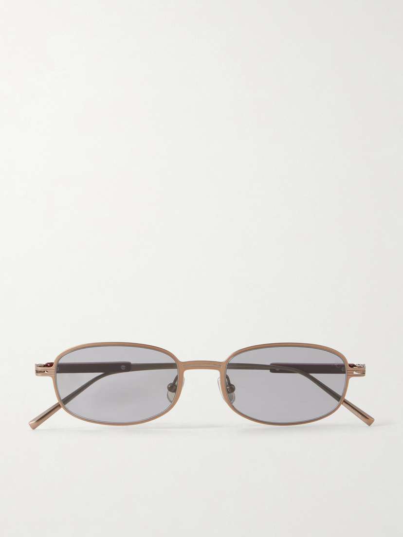 Brunello Cucinelli Square-frame Titanium Sunglasses