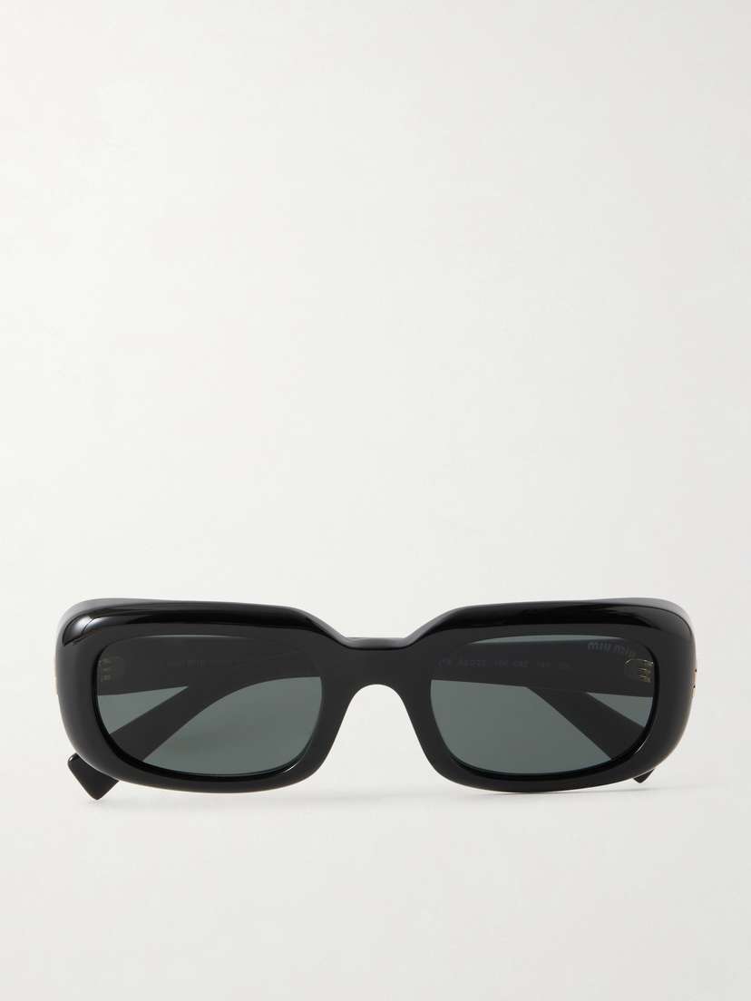 Miu Miu Eyewear Square-frame Acetate Sunglasses