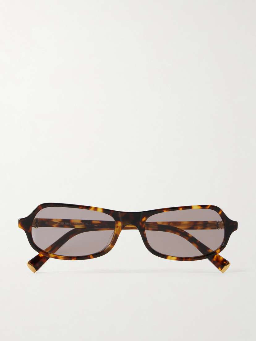 Miu Miu Eyewear Round-frame Acetate Sunglasses