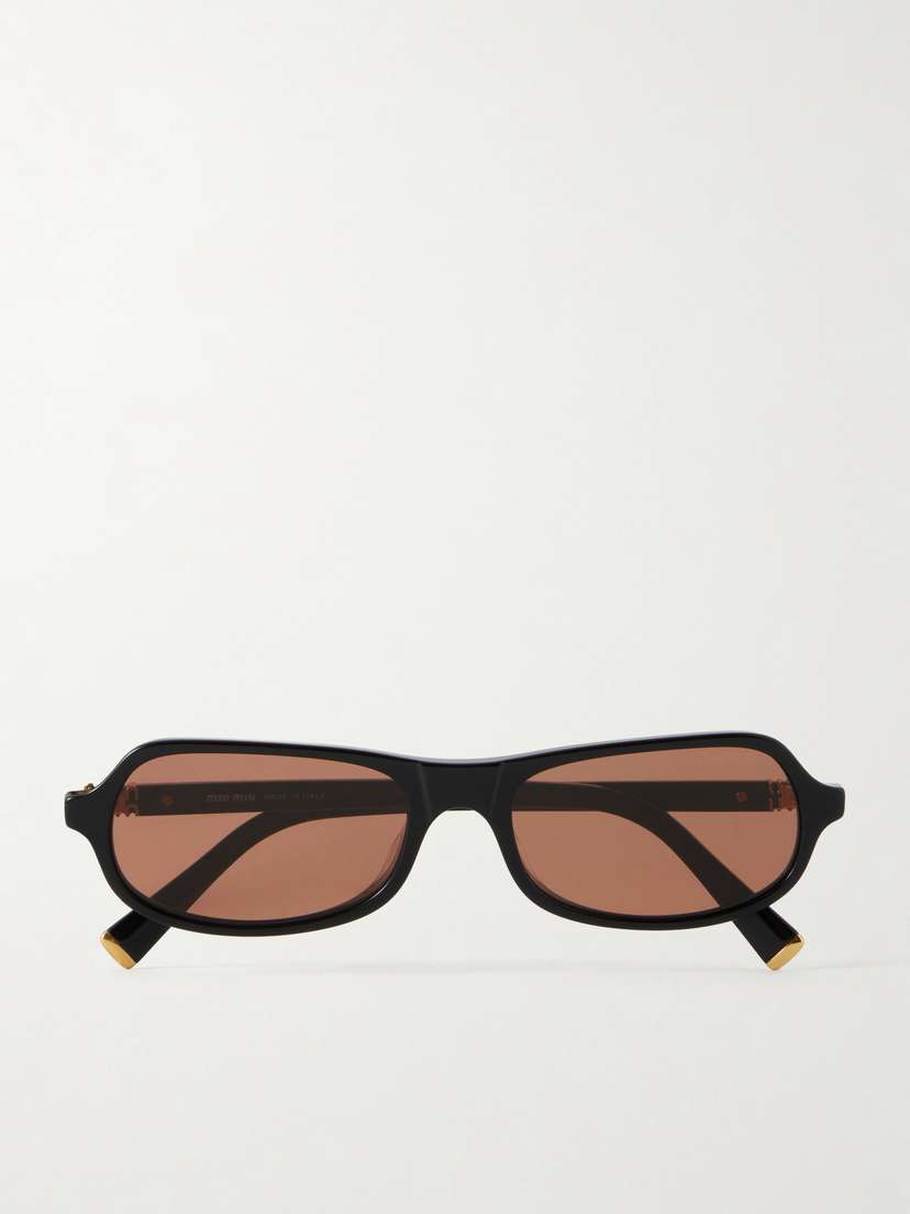 Miu Miu Eyewear Round-frame Acetate Sunglasses