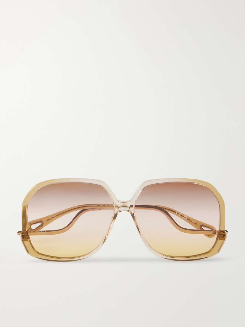 Chloé Square-frame Acetate Sunglasses