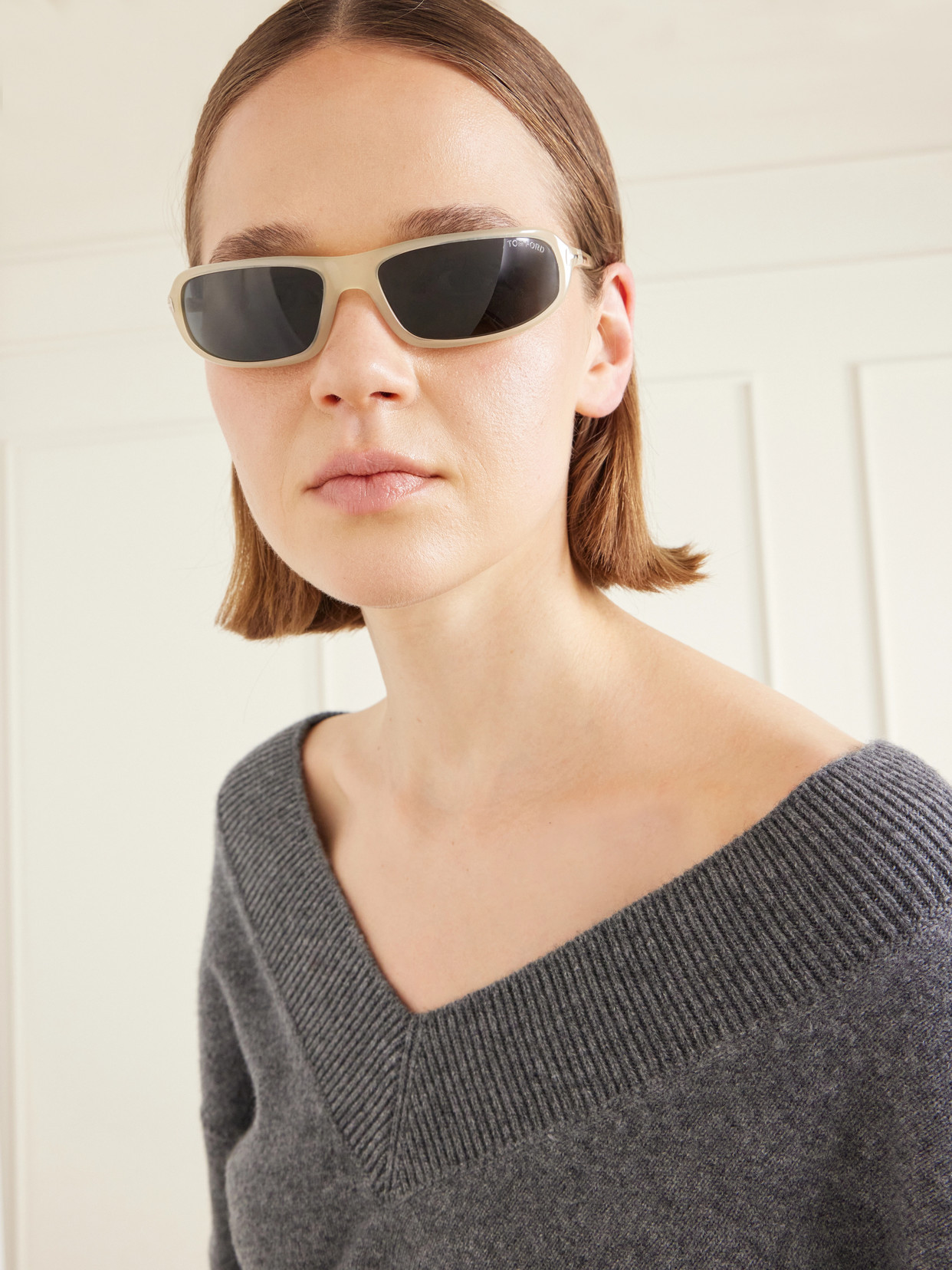 Tom Ford D-frame Acetate Sunglasses In Multi